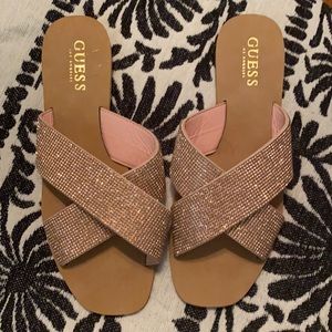 Guess rhinestone sandals